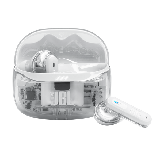 JBL Tune Beam 2 Ghost Edition - Ghost White - True Wireless Noise Cancelling Earbuds - Hero image number null